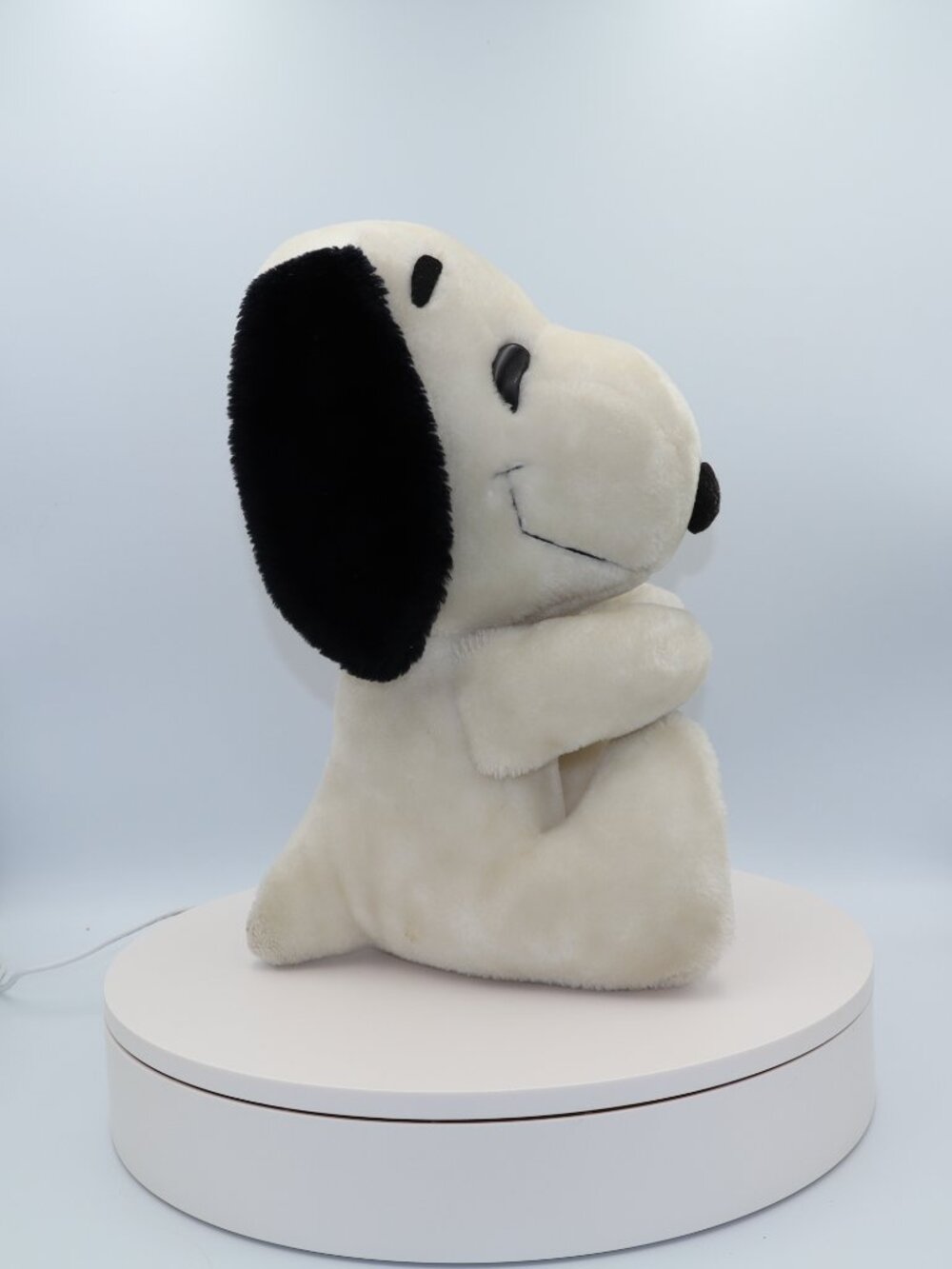 Antique 1968 Peanuts Snoopy plush toy, often produced in Korea